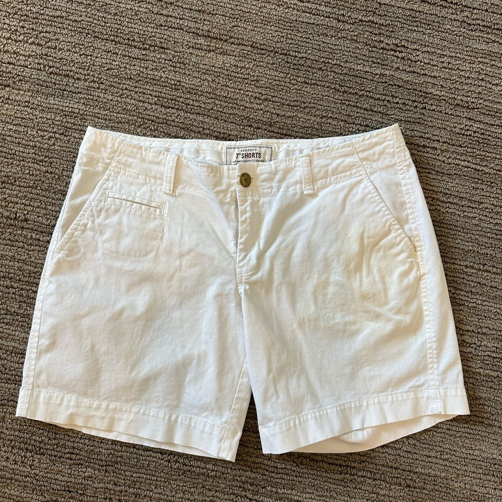 Old Navy White Shorts